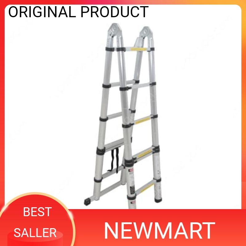 Fixsteps Tangga Teleskopik Aluminium 3.8 meter