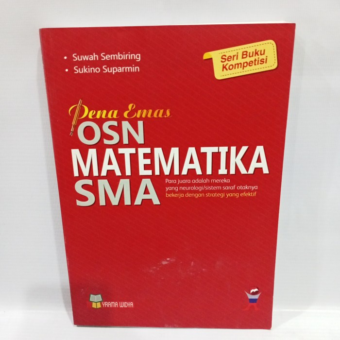 buku pena emas OSN matematika SMA