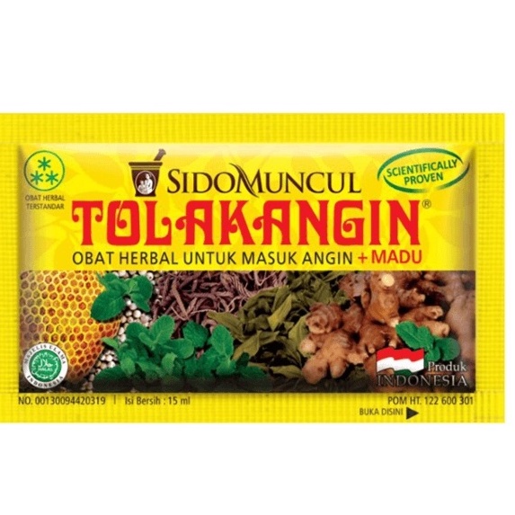 

JAMU TOLAK ANGIN plus MADU HONEY 15 ML ORIGINAL