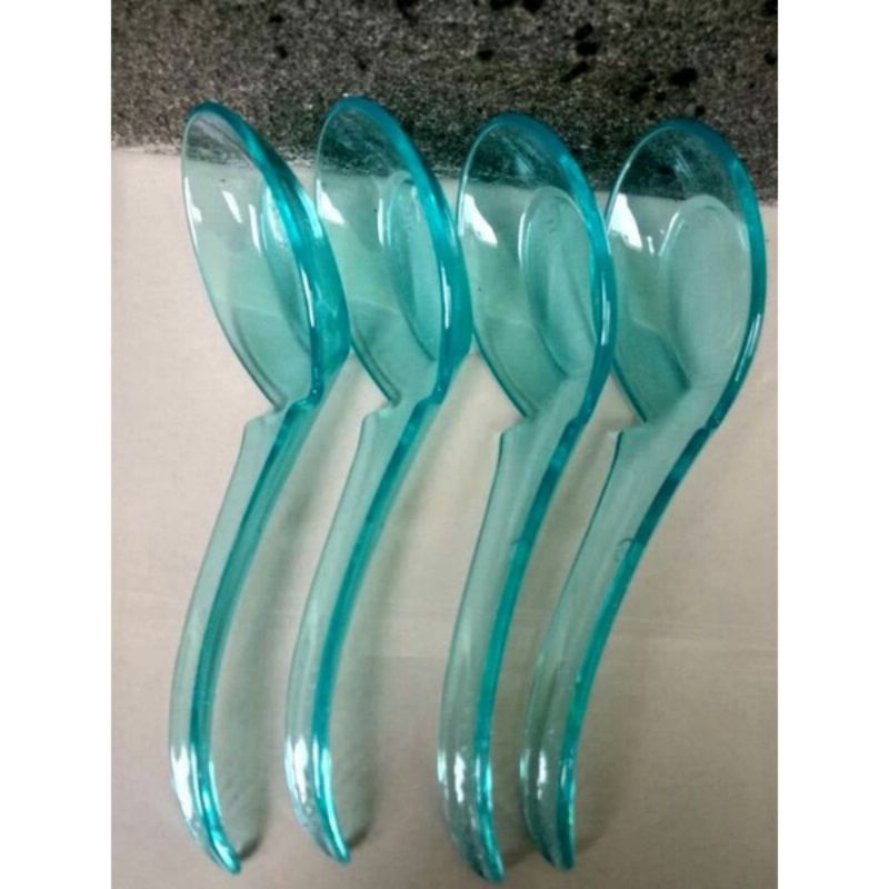 Crystal Spoon (1pcs) / Sendok bebek tupperware / Cutlery / HOS Tupperware