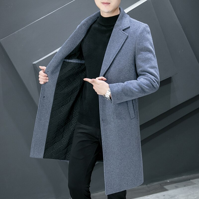 jubah long coat/jaket pria long coat/Blazer pria longcoat/jas pria /long coat/jubah koreaan