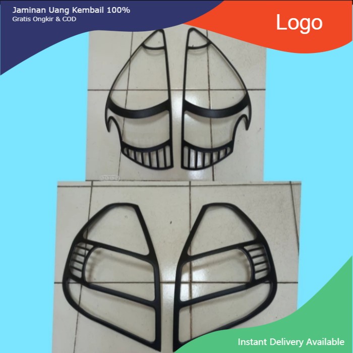 paket garnish list cover lampu depan belakang jazz 2005-2006-2007 Little