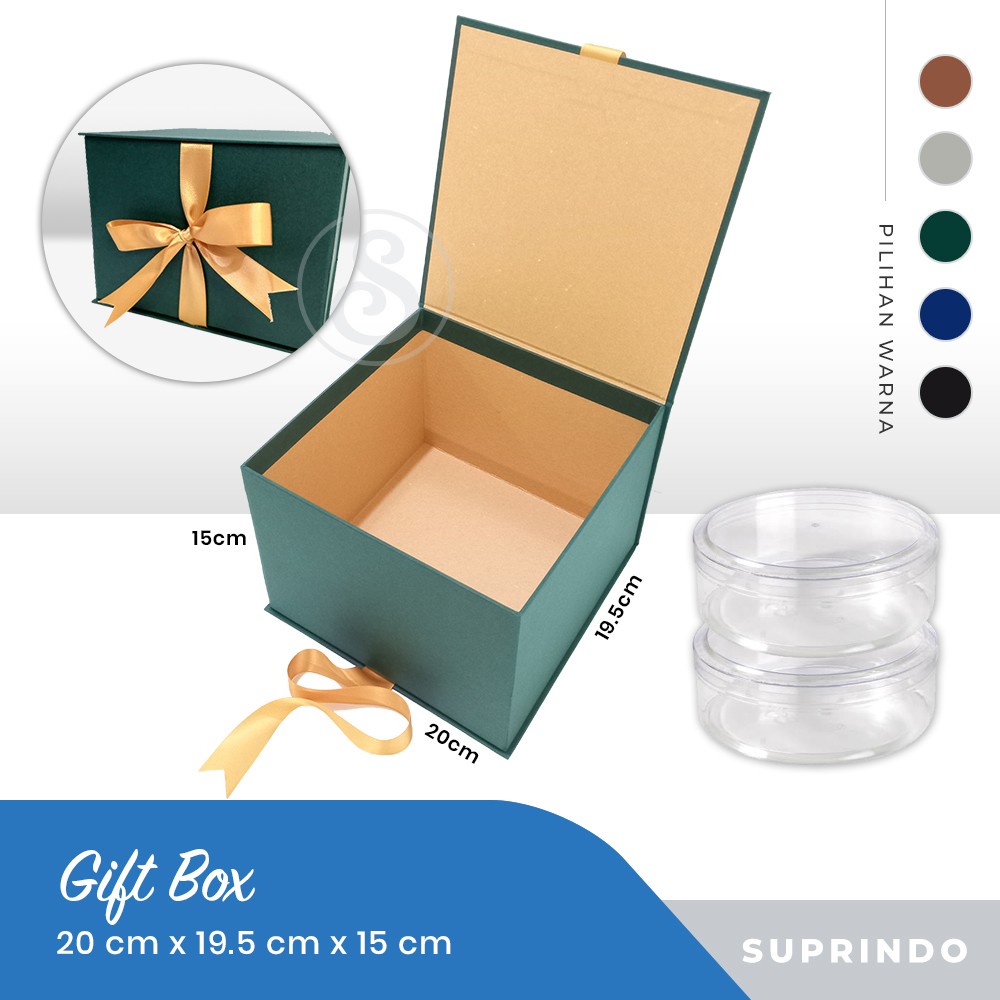 

Kotak kado / Giftbox / Kotak hampers / Kotak Kue 20 x 19.5 x 15