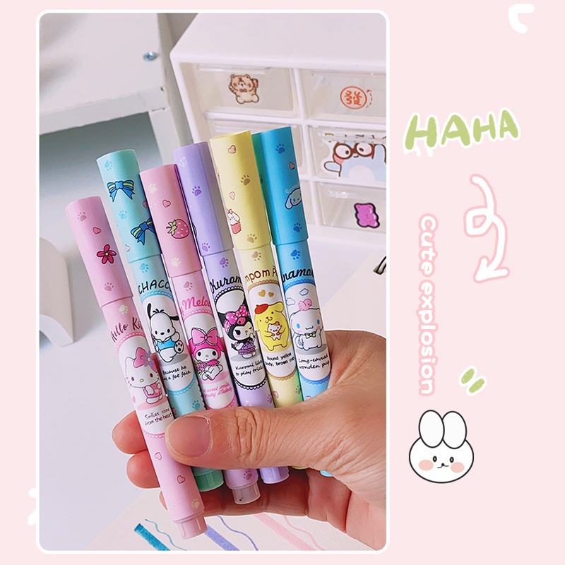 

Ay00! Alat tulis spidol kartun lucu pelindung mata Sanrio yang kreatif - SO