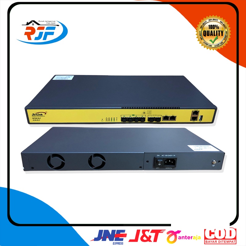 OLT GPON JOLINK JL04-GL3 4 PORT + 4 SFP