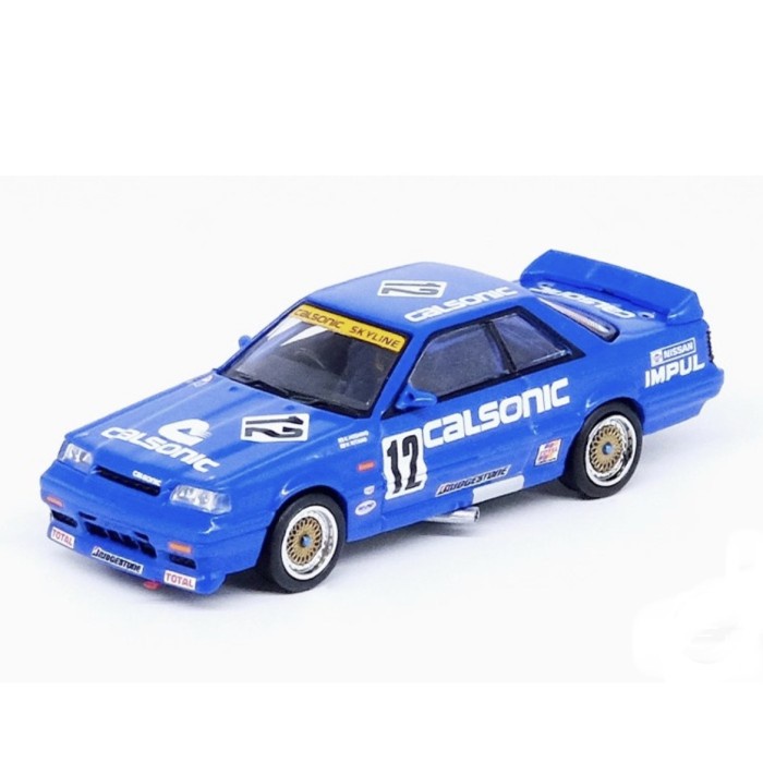 TOY27 INNO64 1/64 NISSAN SKYLINE GTS-R (R31) #12 "CALSONIC" JTCC 1987