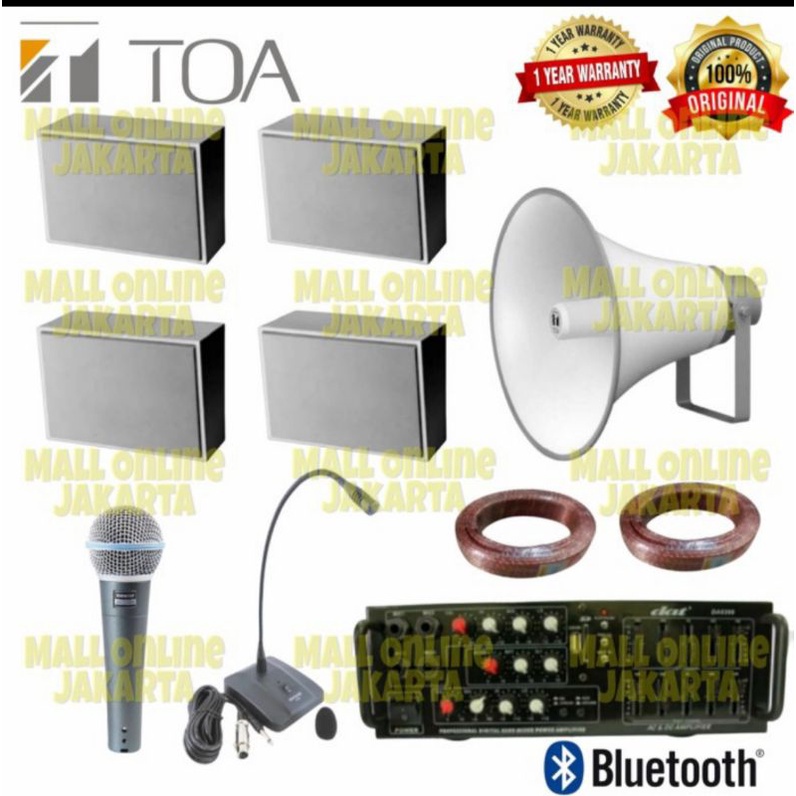 Paket Toa SoundSystem Masjid Speaker Indoor Outdoor Masjid/mushola