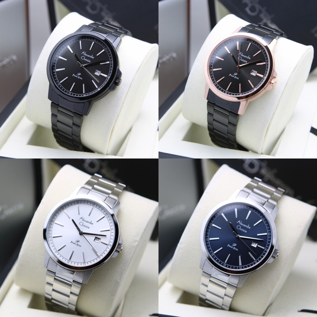 Alexandre Christie AC 1014 AC1014 MDB Jam Tangan Pria Original Ori