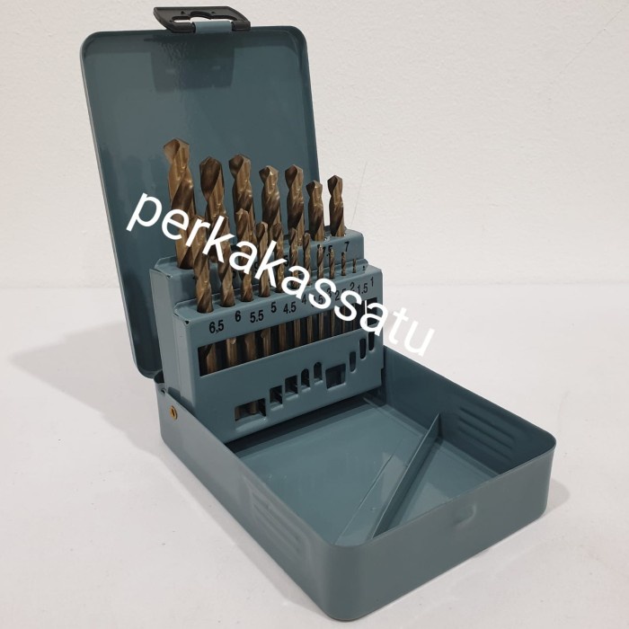 MATA BOR STAINLESS BOFA HSS CO COBALT SET 1 - 10MM 19 PCS JOBBER DRILL