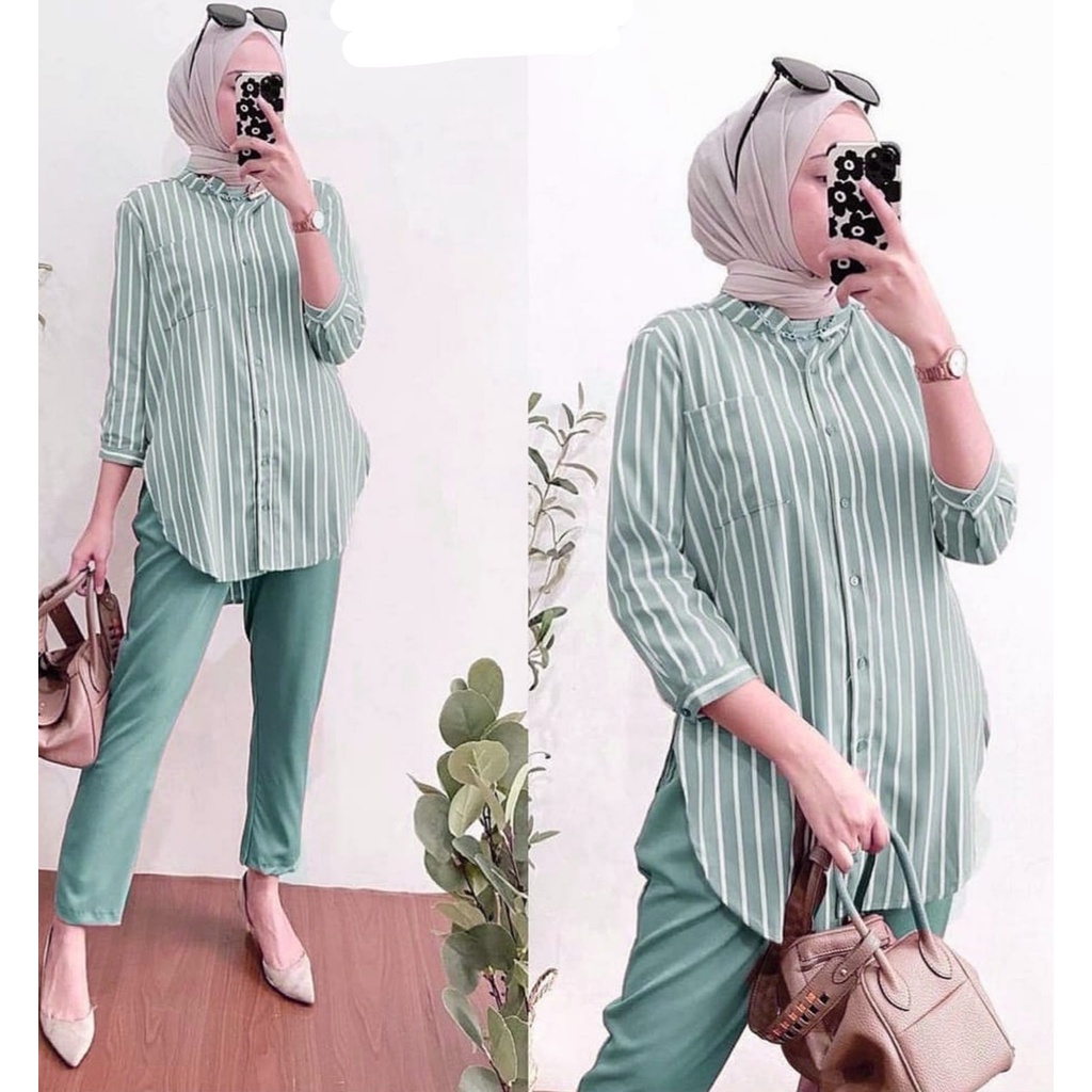 SETELAN SHAKILA PREMIUM SETELAN WANITA KEKINIAN