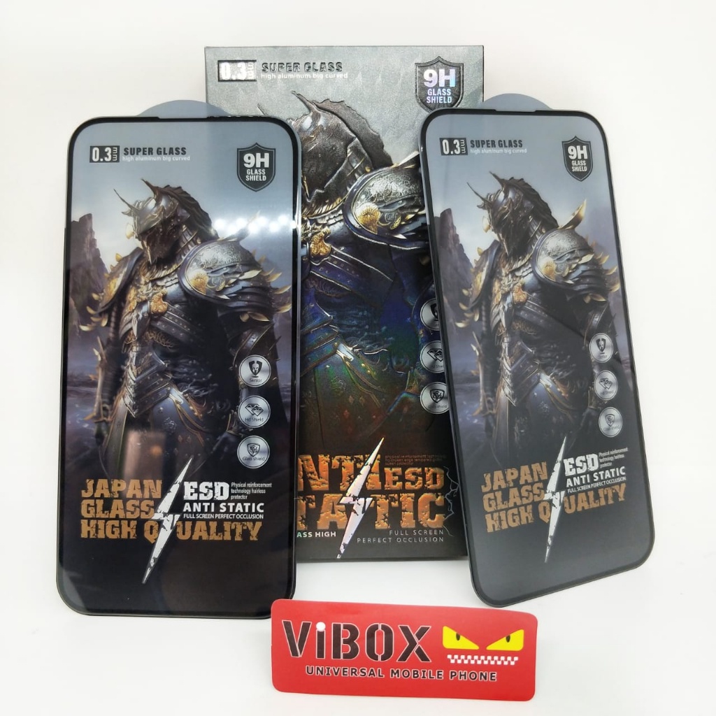 GROSIR 1BOX 10PCS TYPE UNIVERSAL JX - 1JAPAN GLASS HIGH QUALITY ESD ANTI STATIC FULL SCREEN PERFECT 