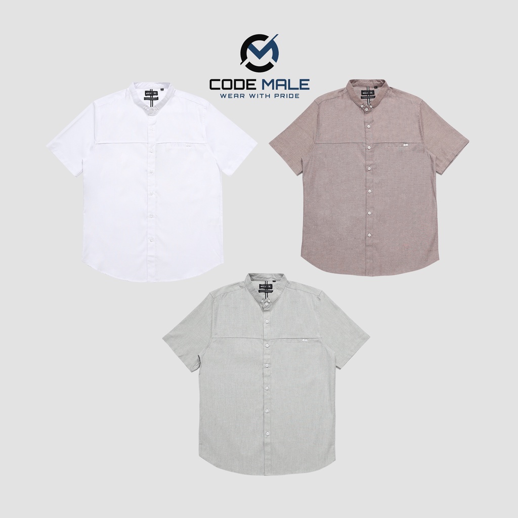Code Male - Arabasta Kemeja Koko Pria Fashion Slimfit