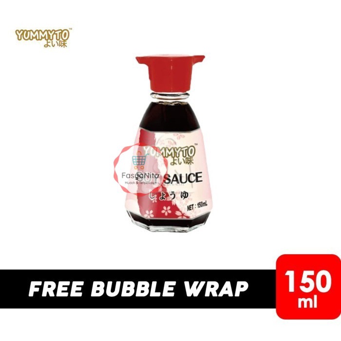 

Yummyto Soy Sauce / Kecap Asin Jepang [150 gr] - FasyAnita Mart Denpasar