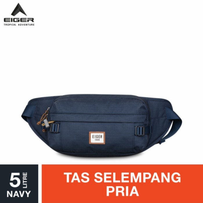 Waistbag Eiger Sender Shoulder 3.0 5L Sling Bag Tas Selempang Pria - Navy
