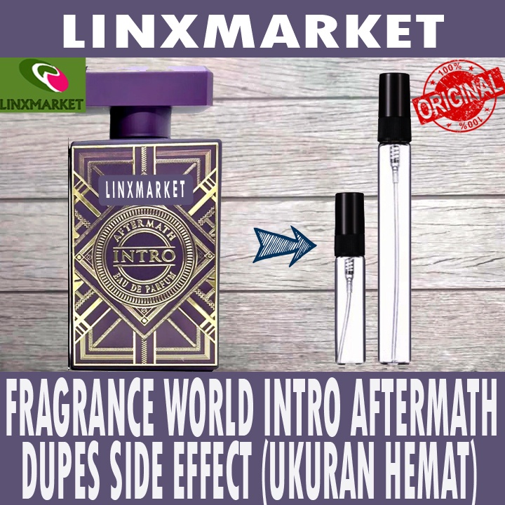 FRAGRANCE WORLD INTRO AFTERMATH AFTER MATH EDP DUPE SIDE EFFECT HEMAT