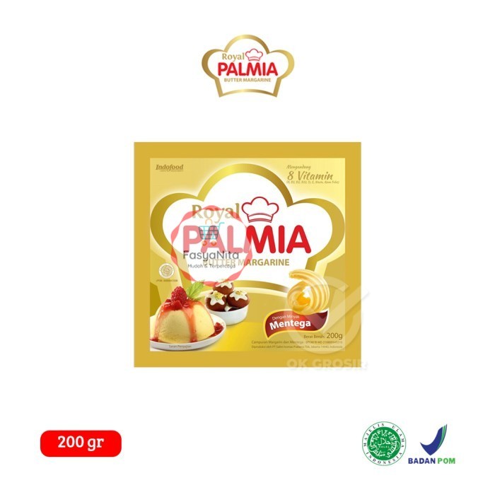 

Royal Palmia Butter Margarin Sachet (200 gr) - FasyAnita Mart Denpasar