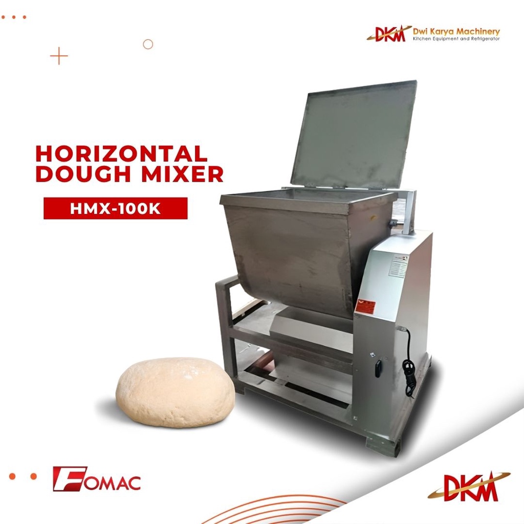 Mesin Mixer Horizontal HMX-100K FOMAC / HMX 100K