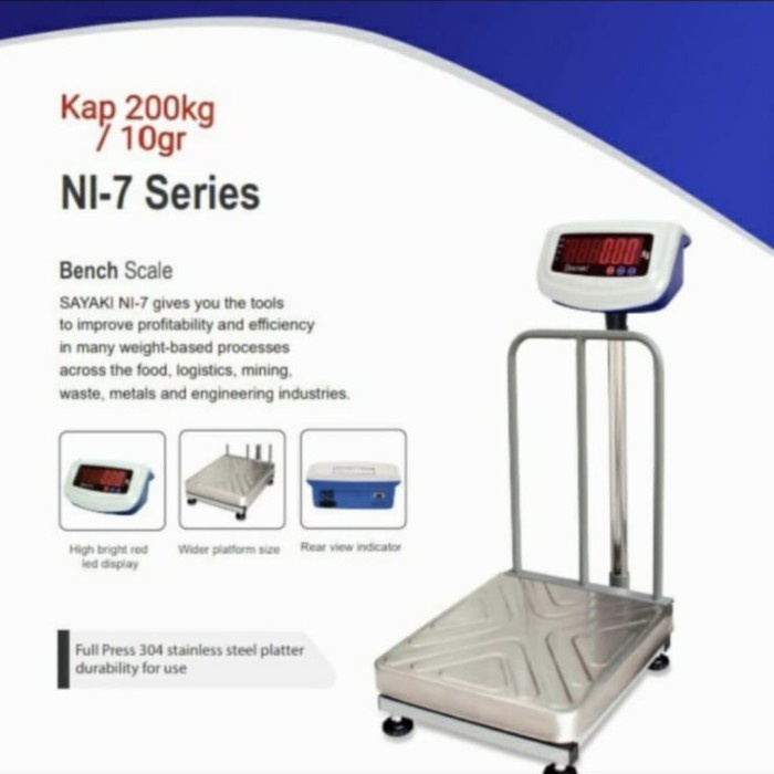 TIMBANGAN DUDUK SONIC N1-7 DIGITAL 150KG  / TIMBANGAN BARANG 200KG/ Timbangan Digital Juragan Timban