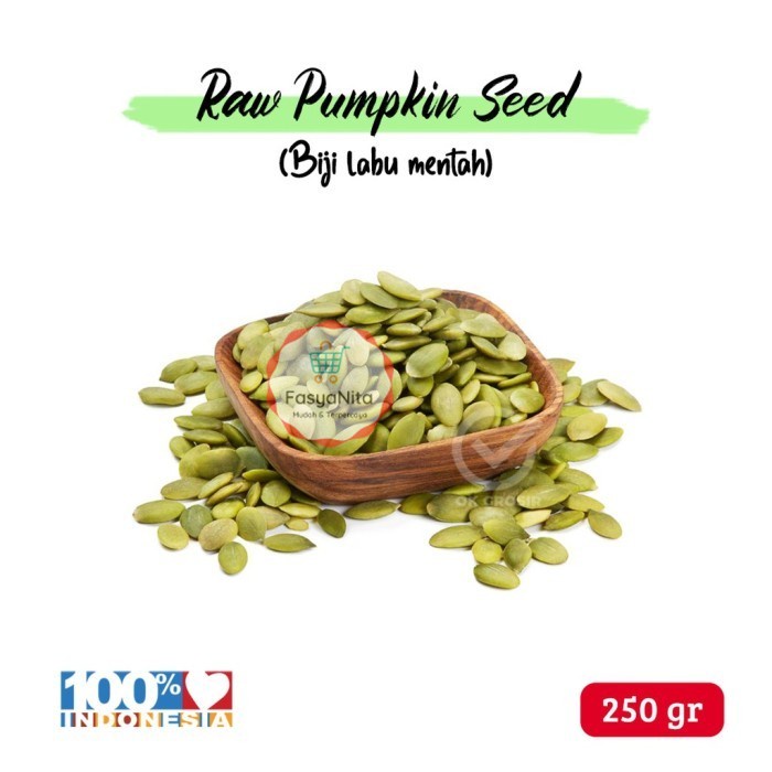 

Biji Labu Mentah / Pumpkin Seed Organik (250 gr) - FasyAnita Mart Denpasar