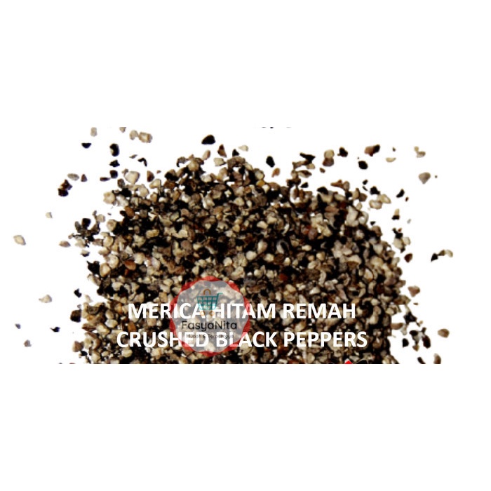 

LADA HITAM REMAH 25GR - MERICA CRACKED BLACK PEPPER CORN - HEI HU JIAO - FasyAnita Mart Denpasar