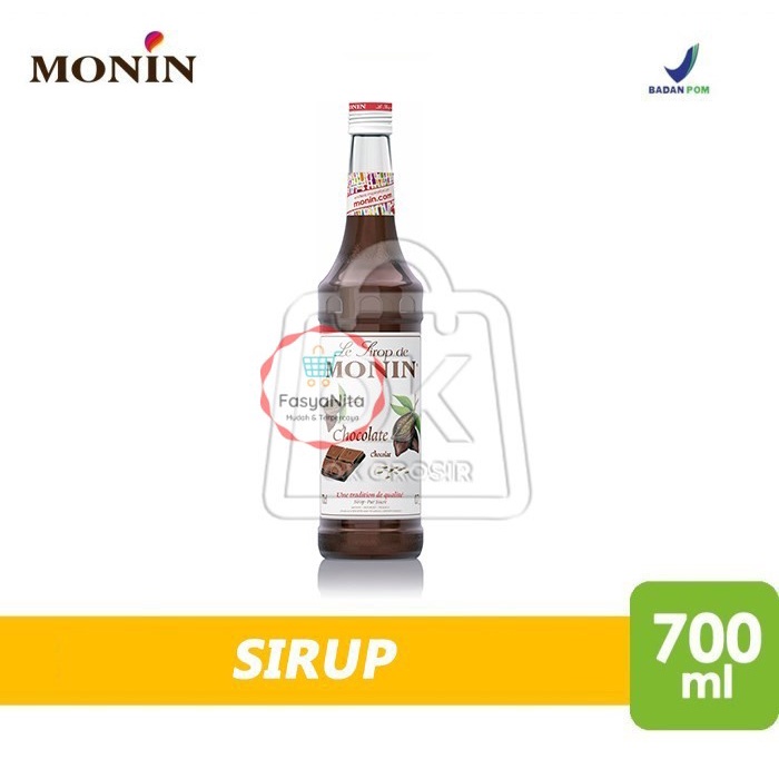 

Sirup Monin Chocolate Syrup Rasa Coklat (700ml) - FasyAnita Mart Denpasar