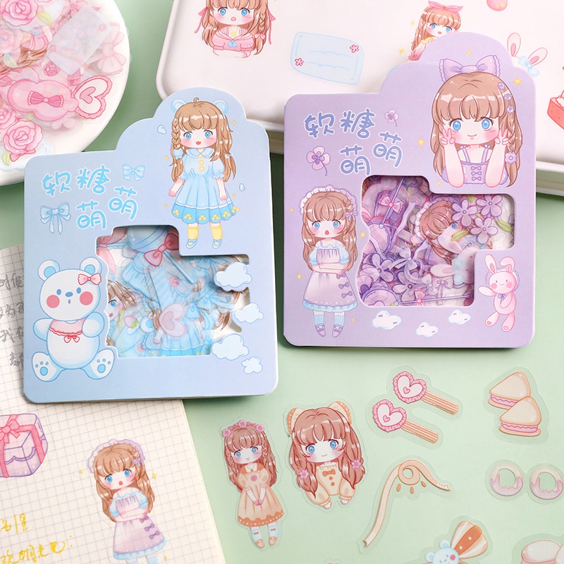 

Stiker Premium Lucu Karakter Anime Rabbit & Bear Amyra Dharma