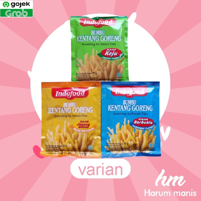 

Bumbu Kentang Goreng Indofood 25g