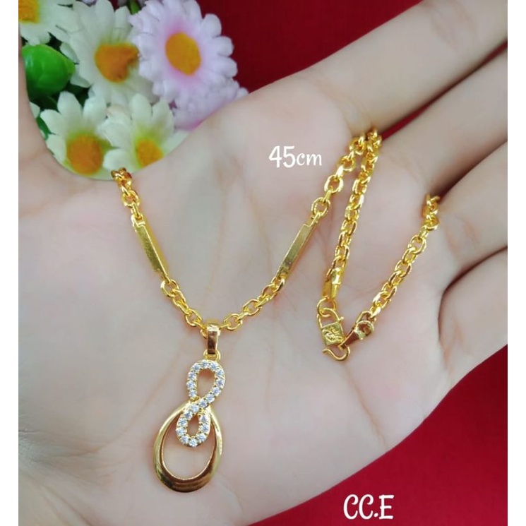 Kalung dewasa kalung perhiasan dewasa emas muda kadar 55% suda free surat.