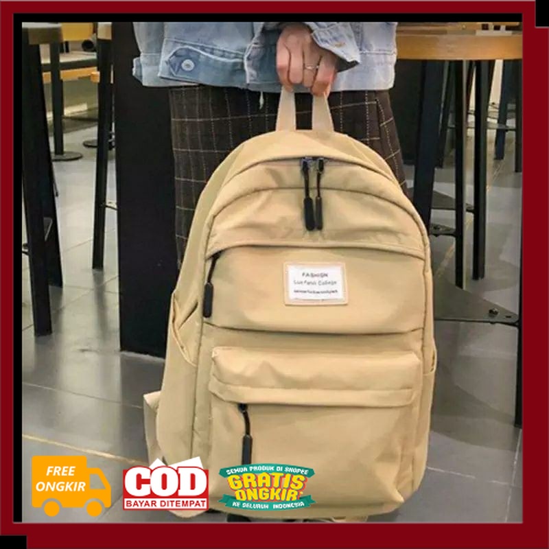 TAS LAPTOP MODEL BARU KUAT TAHAN LAMA /Tas Ransel Sekolah Murah Laptop Pria Wanita /Tas ransel lapto