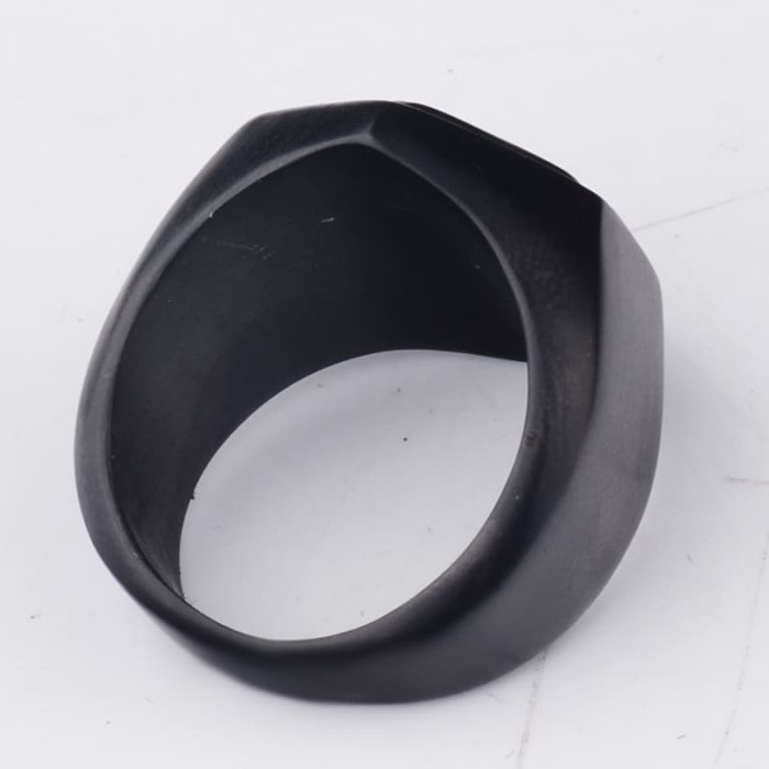 SALE -Cincin Pria Cincin Titanium Ring Bolt Silver Man Jewelry Skull Ring - 1.2.23