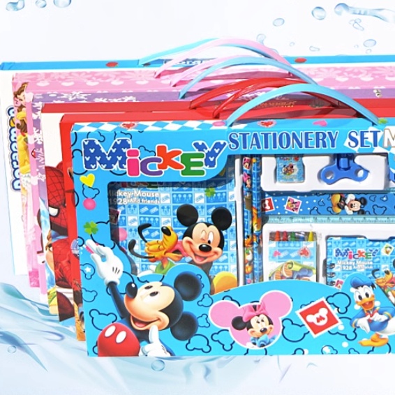 

Ay00! OSM - S5982 Set Alat Tulis 8 In 1 / Set Alat Tulis Anak Motif Kartun / Set Alat Tulis 8 In 1