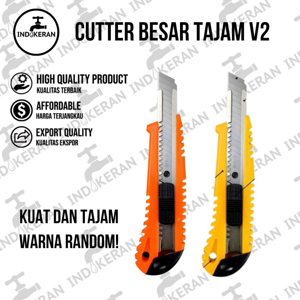

INDOKERAN - Pisau Cutter Besar Tajam V2
