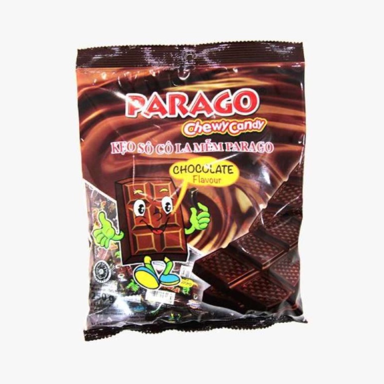 

Parago Chewy Candy Chocolate 1 pack isi 31 pcs x @8gr