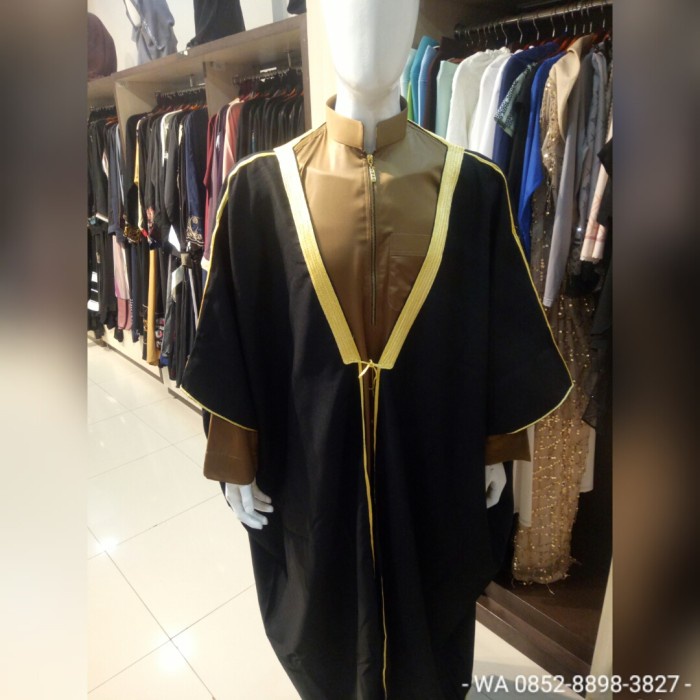 ✨LARIS✨ -Bisht Luaran jubah Yang sering Di pakek imam dan orang penting