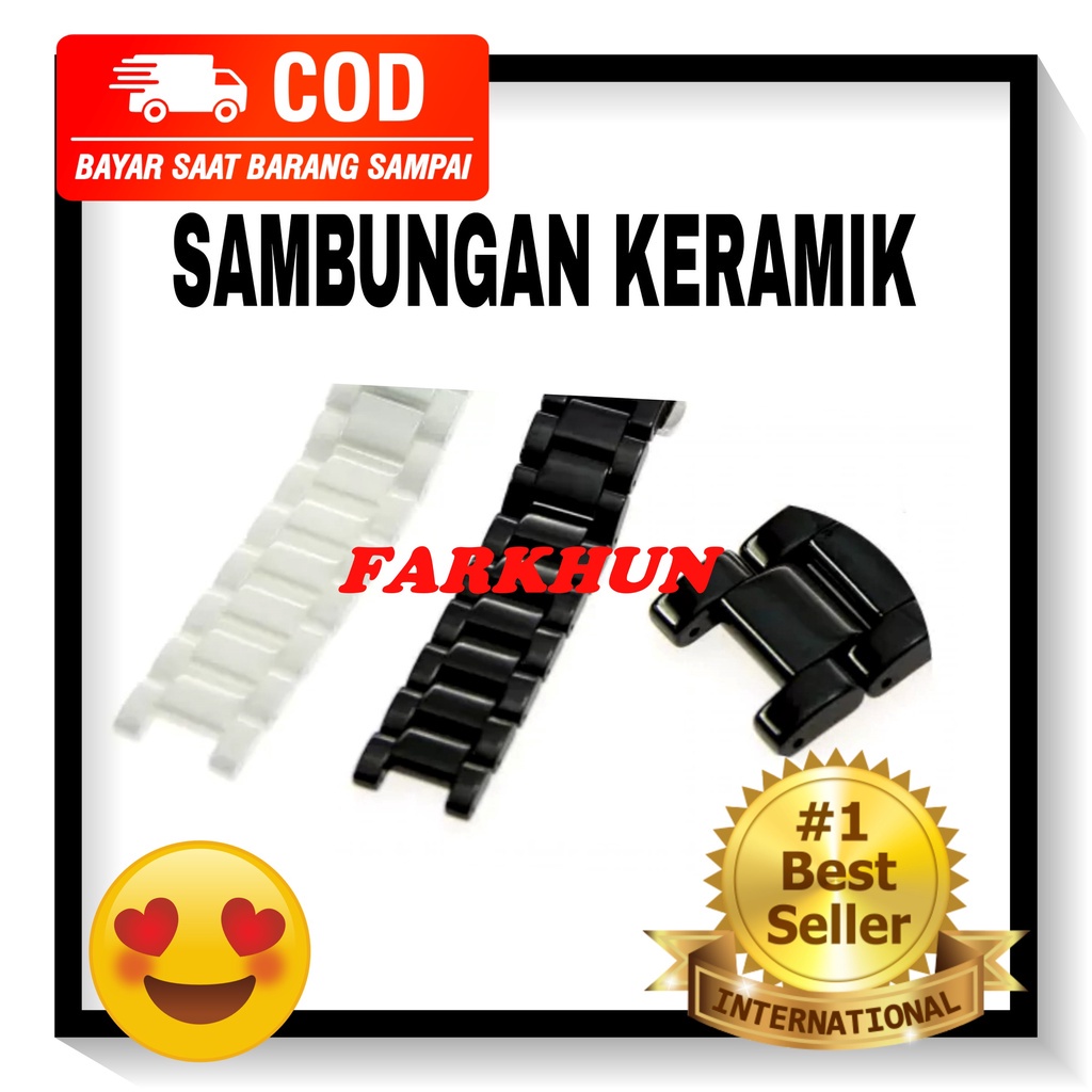 Terbaik Sambungan Strap Jam Tangan Keramik Gc Guess Ceramic Ac Band Tali Jam Kalep Rantai Extender P