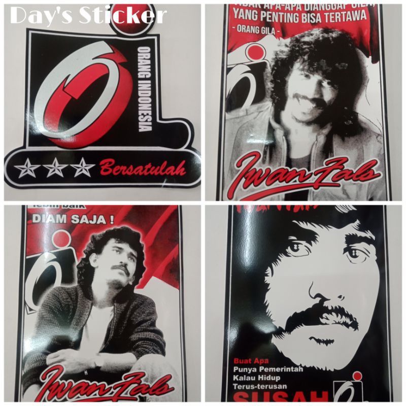 

Sticker/Stiker Vinyl Iwan fals Ukuran 22x30cm Buat Dasboar Motor Matic/Kaca Mobil/Laptop/Dinding MURAH