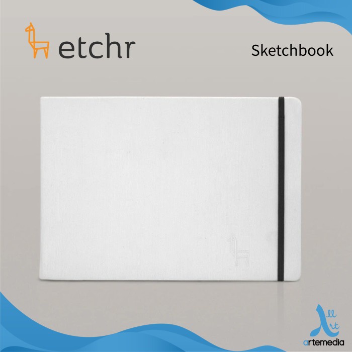 

Buku Cat Air Etchr A4 Watercolor Sketchbook - HOT PRESSED