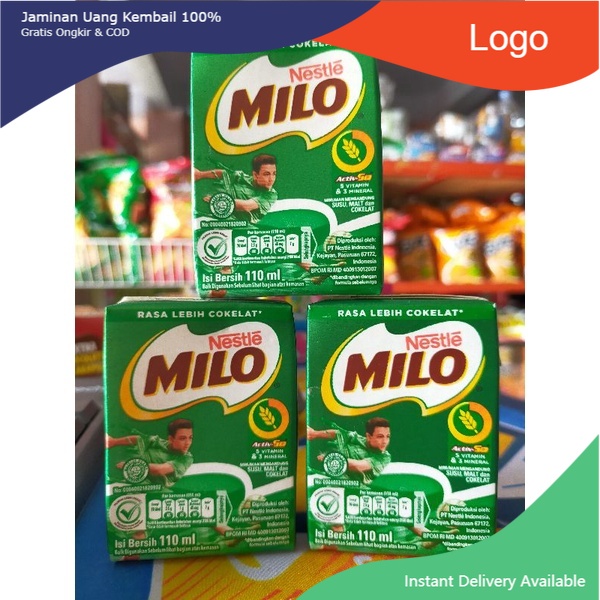 

Minuman Milo uht 110ml