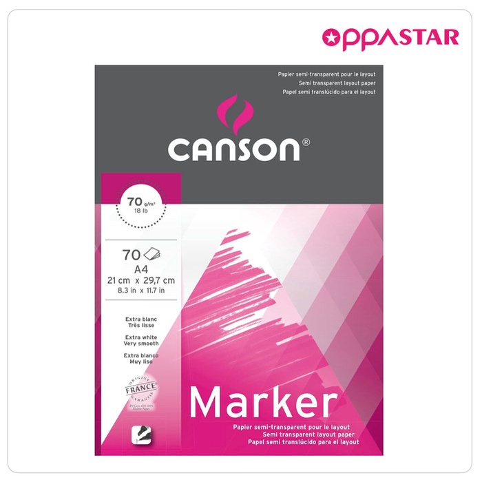 

[New] Canson Marker Layout pad A4 Kertas Gambar Sktesa