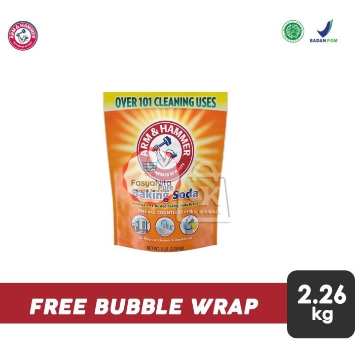 

Baking Soda / Soda Kue Arm and Hammer USA (2.26kg) - FasyAnita Mart Denpasar