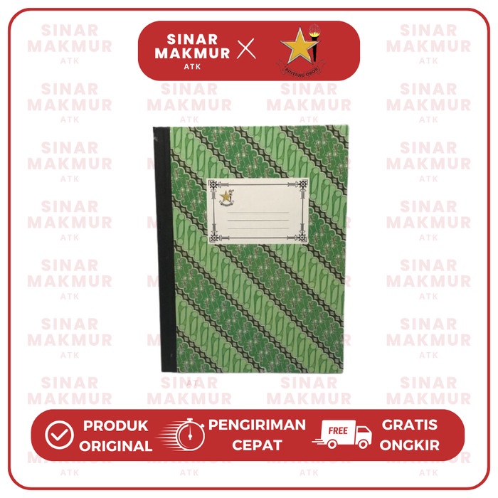 

Buku Hard Cover/Catatan/Jurnal/Akuntansi Kwarto BO (PCS)