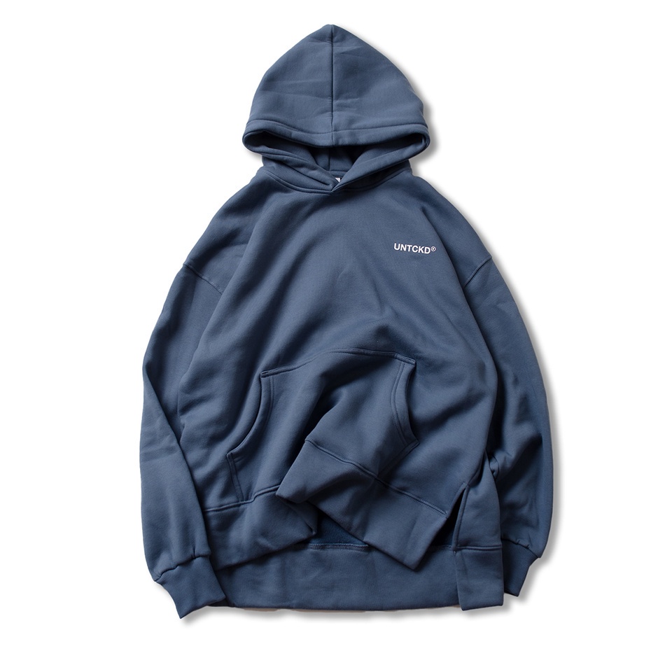 UNTCKD Flare Hoodie Steel Blue