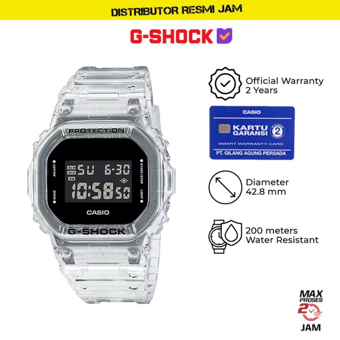 JAM TANGAN PRIA G-SHOCK DW-5600SKE-7DR DW-5600SKE-7D DW-5600SKE
