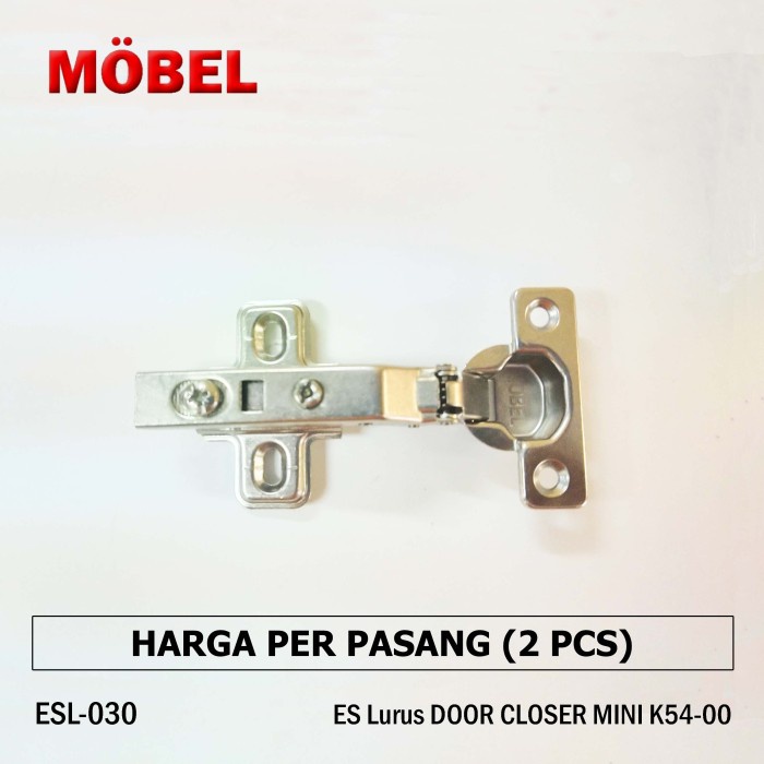 Engsel Mini Lurus Slowmotion / Engsel Sendok Slowmotion - 1/2 BENGKOK