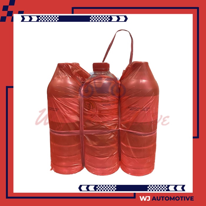 Air Aki Sir Cap Macan Akisir 1 Liter Air Accu Zuur 1Liter Minimal Pembelian 6 botol