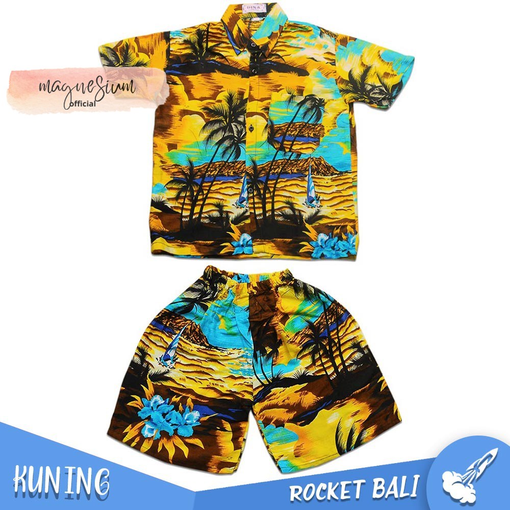 Baju Bayi Laki-Laki Baju Pantai Anak Laki2 - Setelan Pakaian Pantai Anak - Baju Anak Murah - Baju An