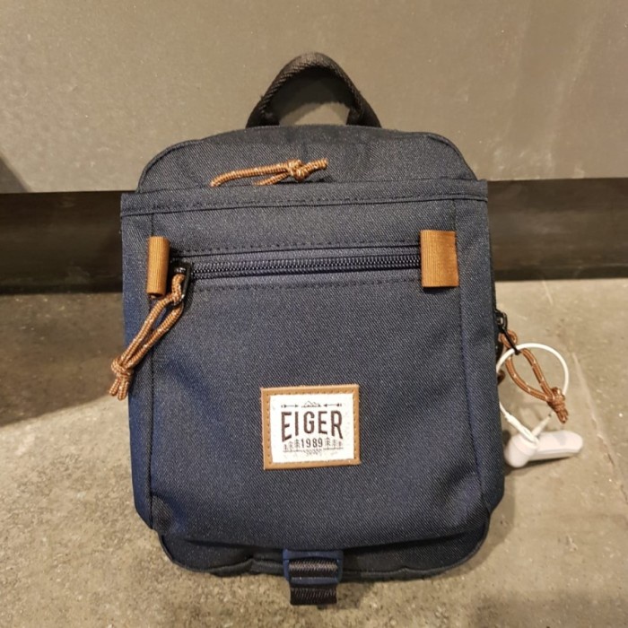 Tas Selempang Pria Eiger Original Portege Vertical Pouch - Navy