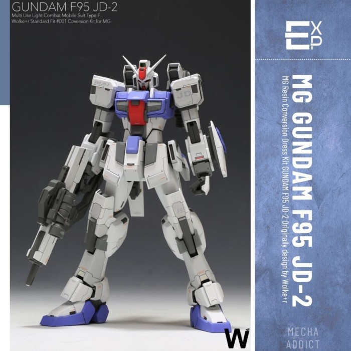 MG Resin Conversion Dress Kit GUNDAM F95 JD-2 by Wolke+r