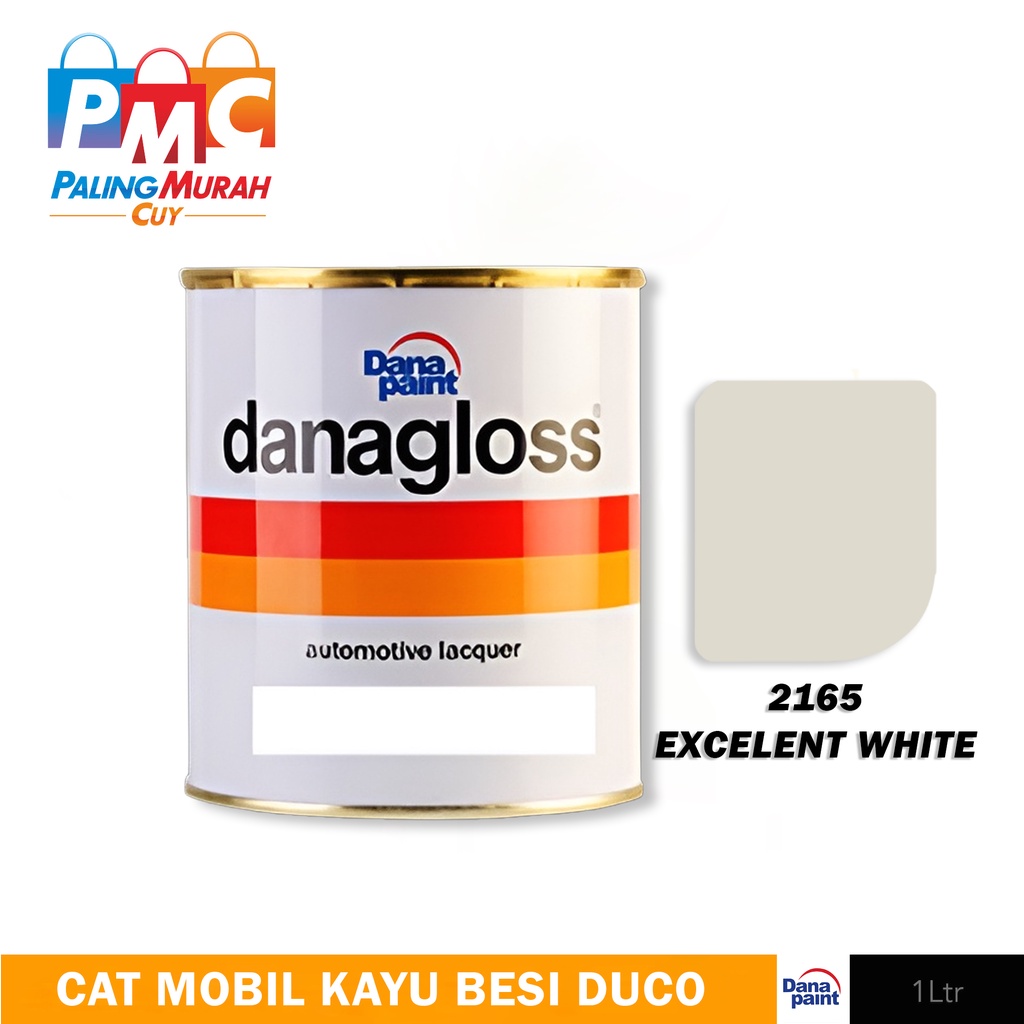 DANAGLOSS NC 2165 EXCELLENT WHITE - Cat Mobil Kayu Besi Duco
