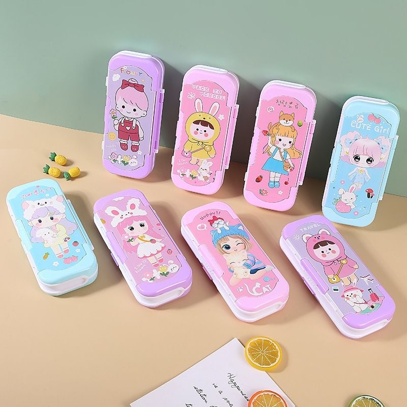 

Kotak Pensil Multifungsi/Tempat Pensil Anak Sekolah Dengan Karakter Lucu